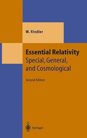 Imagen del vendedor de Essential Relativity : Special, General, and Cosmological a la venta por GreatBookPrices