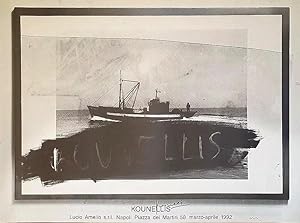 Jannis Kounellis - Lucio Amelio 1992 SIGNED POSTER