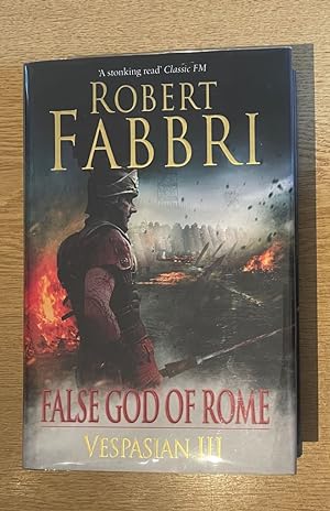 False God of Rome (Vespasian) - Signed fine copy UK HB