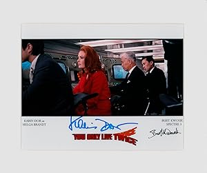 Signed Karin Dor and Burt Kwouk Still from the film 'You Only Live Twice' (1967)