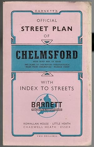 Official Street Plan of Chelmsford