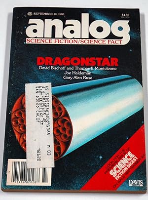 Seller image for Analog: Science Fiction Science Fact: Vol. CI, No. 10, September 14, 1981 for sale by Preferred Books