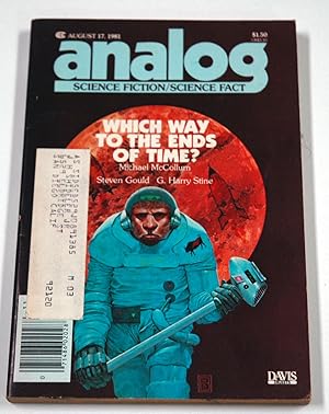 Imagen del vendedor de Analog: Science Fiction/Science Fact August 17, 1981 a la venta por Preferred Books