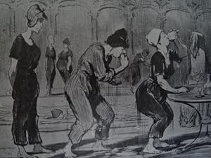 Honoré Daumier. 11 Teile in 5 Bänden. Paris, Selbstverlag (chez l'auteur), 1925-30. Mit sehr zahl...