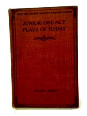 Immagine del venditore per Junior One-act Plays of Today: Series 3 (Junior Modern English S.) venduto da World of Rare Books