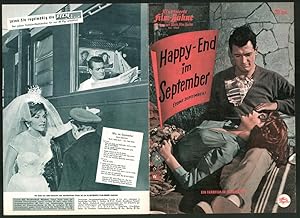 Seller image for Filmprogramm IFB Nr. 5964, Happy-End im September, Rock Hudson, Gina Lollobrigida, Regie: Robert Mulligan for sale by Bartko-Reher