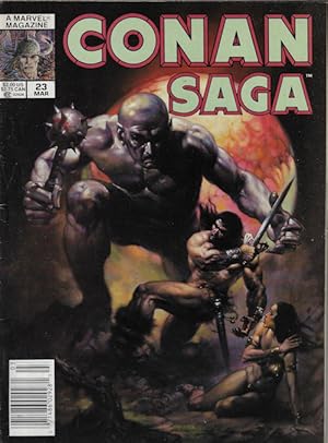 Imagen del vendedor de CONAN SAGA: Mar #23 a la venta por Books from the Crypt