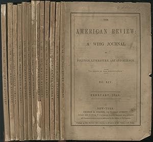 Bild des Verkufers fr The American Review: A Whig Journal (1845-46) zum Verkauf von Between the Covers-Rare Books, Inc. ABAA