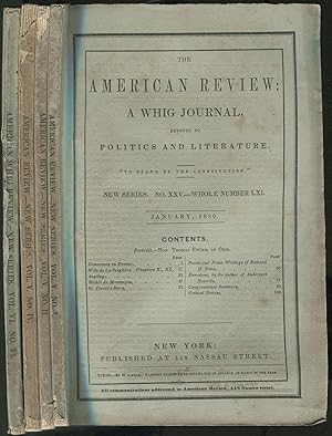 Bild des Verkufers fr Southern Views of Emancipation and of the Slave Trade," and "Angling," in The American Review: A Whig Journal (Four loose issues, 1850) zum Verkauf von Between the Covers-Rare Books, Inc. ABAA