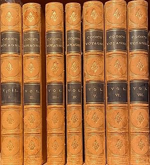 The Three Voyages of Captain James Cook Round The World Complete In Seven Volumes