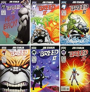 Imagen del vendedor de BREED II Issues 1,2,3,4,5,6 (Set - Jim Starlin - All 1st print - 1994) a la venta por Comics Monster