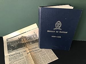 Seller image for History of Ruyton 1878-1956 for sale by Bookwood