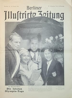 Berliner Illustrirte Zeitung, Nummer 34, 19. August 1936, 45. Jg. In diesem Heft: Die letzten Oly...