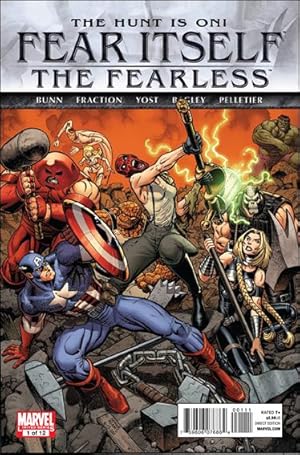 Imagen del vendedor de FEAR ITSELF : THE FEARLESS Issues 1,2,3,4,5 (All 1st print - 2011) a la venta por Comics Monster