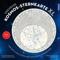 Drehbare Kosmos-Sternkarte XL | Für den nördlichen und südlichen Sternhimmel