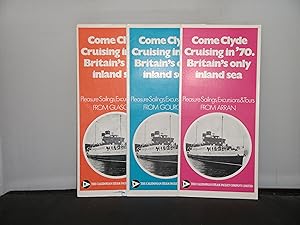 Come Clyde Cruising '70 A collection of 1968 Brochures for Pleasure Sailings, Excursions and Tour...