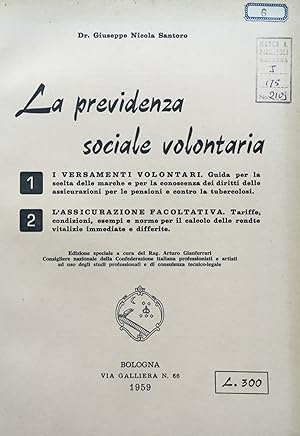 La previdenza sociale volontaria