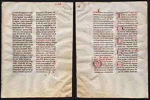 Missal Missale manuscript manuscrit Handschrift - (Blatt / leaf "CCLXXV")