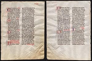 Missal Missale manuscript manuscrit Handschrift - (Blatt / leaf "CCLXXI")