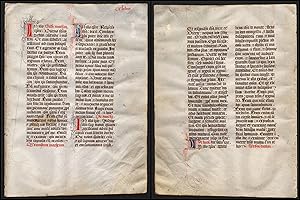 Missal Missale manuscript manuscrit Handschrift - (Blatt / leaf "CCLXVIII")