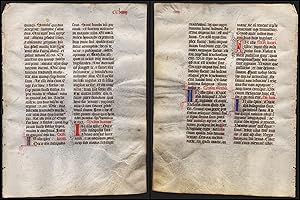 Missal Missale manuscript manuscrit Handschrift - (Blatt / leaf "CCLXXIIII")
