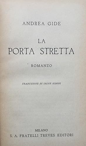 La porta stretta