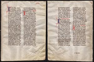 Missal Missale manuscript manuscrit Handschrift - (Blatt / leaf "CCLXIX")