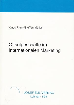 Bild des Verkufers fr Offsetgeschfte im Internationalen Marketing zum Verkauf von Die Buchgeister