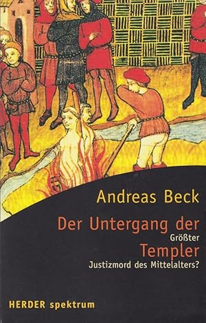 Bild des Verkufers fr Der Untergang der Templer zum Verkauf von Die Buchgeister