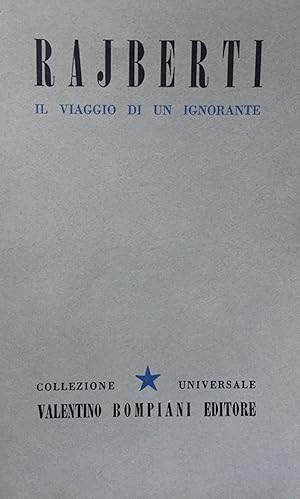 Il viaggio di un ignorante, ossia ricetta per gli ipocondriaci