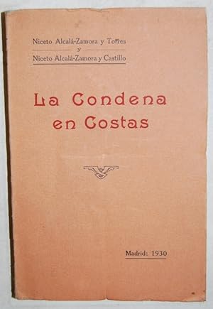 Immagine del venditore per LA CONDENA EN COSTAS venduto da Fbula Libros (Librera Jimnez-Bravo)