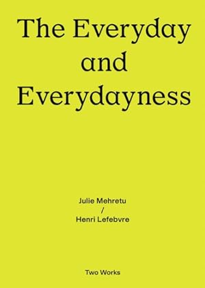 Seller image for Everyday and Everydayness for sale by GreatBookPricesUK