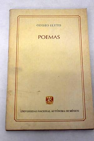 Seller image for Poemas for sale by Alcan Libros