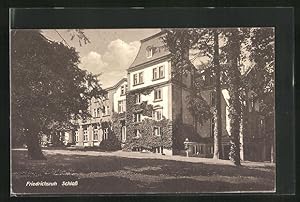 Bild des Verkufers fr Ansichtskarte Friedrichsruh, Efeu beranktes Schloss zum Verkauf von Bartko-Reher
