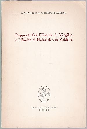 Imagen del vendedor de Rapporti fra l'Eneide di Virgilio e l'Eneide di Heinrich von Veldeke a la venta por Graphem. Kunst- und Buchantiquariat