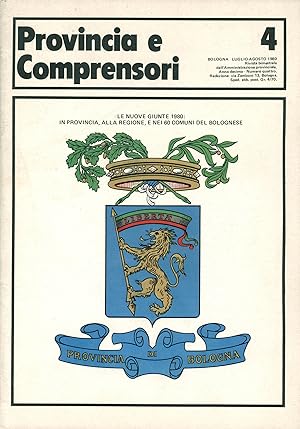 Provincia e Comprensori (Bologna) 1980