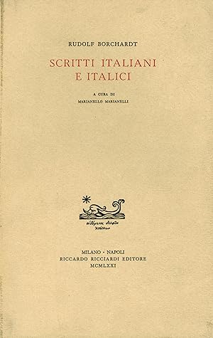 Scritti italiani e italici