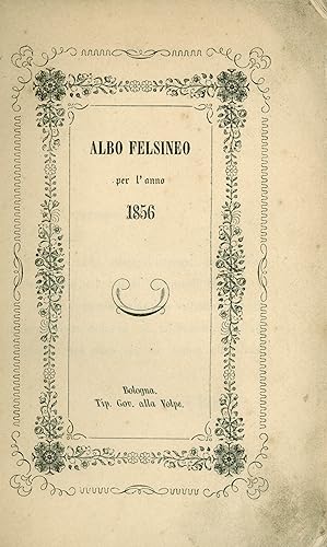 Albo Felsineo per l'anno 1856