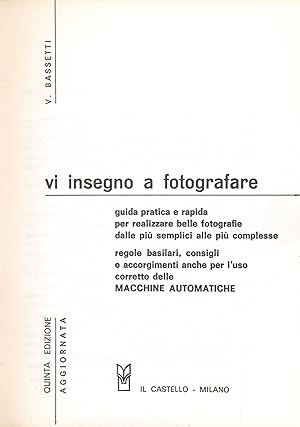 Vi insegno a fotografare