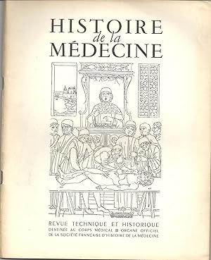 Histoire De La Médecine. Revue mensuelle. IV. Mai 1951. Sur un dessin "surréaliste" de Verlaine