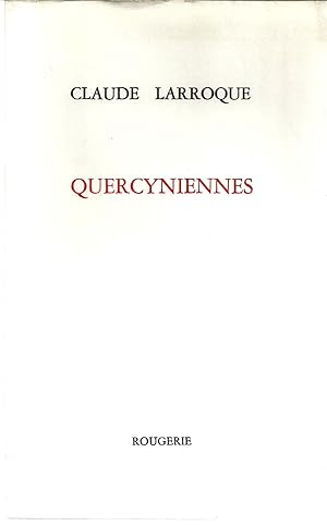 Image du vendeur pour Quercyniennes mis en vente par Librairie Franoise Causse