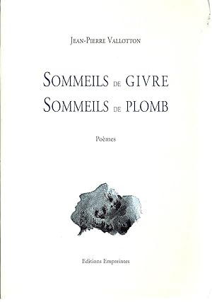 Seller image for Sommeils de givre, Sommeils de plomb for sale by Librairie Franoise Causse