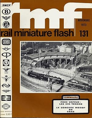 Image du vendeur pour RMF. Rail miniature flash. Numro 131. Novembre 1973. mis en vente par Librairie Franoise Causse