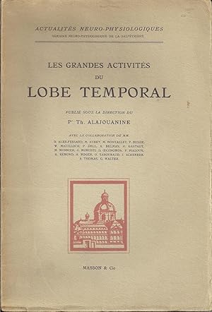 Les grandes activités du lobe temporal.