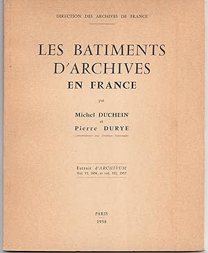 Les bâtiments d'archives départementales en France