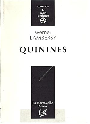 Imagen del vendedor de QUININES a la venta por Librairie Franoise Causse