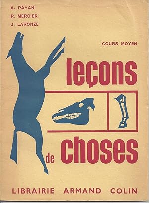 Leçons de choses. Cours moyen. 1957.