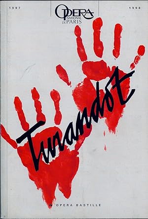 Seller image for TURANDOT. Opra de Paris, Opra Bastille. Octobre 1997. Programme- livret. for sale by Librairie Franoise Causse