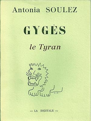 Image du vendeur pour GYGES LE TYRAN mis en vente par Librairie Franoise Causse