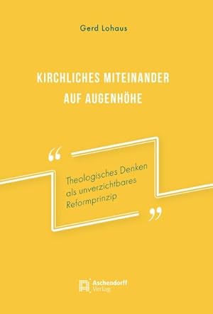 Imagen del vendedor de Kirchliches Miteinander auf Augenhhe a la venta por Rheinberg-Buch Andreas Meier eK